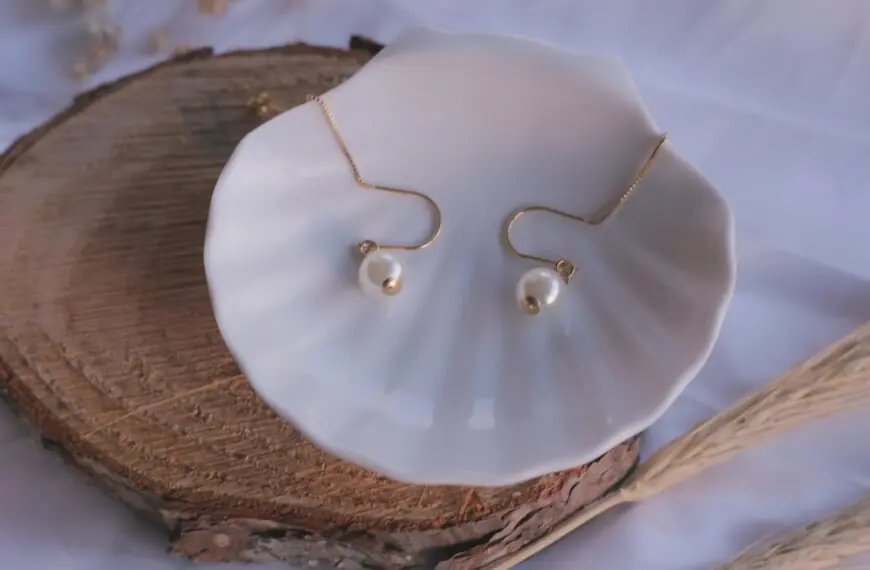 Pearls like the necklace here are vulnerable to scratches, chemicals, and environmental damage.